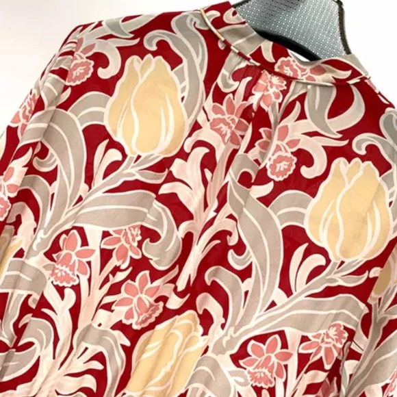 NEW🔥Vanessa Bruno Athe Floral Silk maxi Dress - Picture 13 of 16